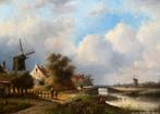J.J.C Spohler 1837-1923, Antiek en Kunst, Kunst | Schilderijen | Klassiek, Ophalen of Verzenden