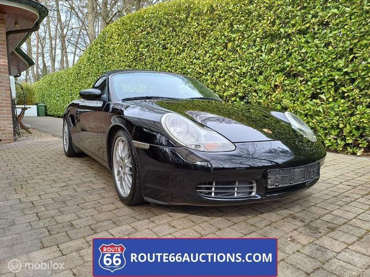 Porsche Boxster S | 2000 | Route 66 Auctions, Auto's, Oldtimers, Bedrijf, Te koop, Porsche, Benzine, Overige carrosserieën, Handgeschakeld