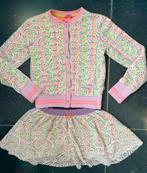 Kidz Art mooi setje met vestje met rokje maat 128, Verzenden, Zo goed als nieuw, Meisje, Setje