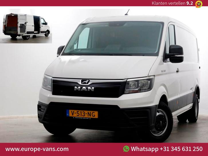 MAN TGE 5.180 2.0 177pk L3H2 (L2H1) Dubbel Lucht Navi/Camera, Auto's, Bestelauto's, Bedrijf, Te koop, ABS, Achteruitrijcamera