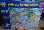 jan van haasteren - 50 jaar XENOS - 1500 stukjes, Ophalen of Verzenden, 500 t/m 1500 stukjes, Legpuzzel, Zo goed als nieuw