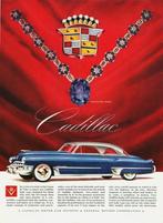 Cadillac Coupe de Ville advertentie - 1949 - overdruk, Verzenden, Nieuw, Auto's