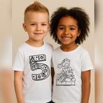 Sinterklaas Kleurplaat T-Shirt - Tijdelijke Aanbieding! i, Kinderen en Baby's, Kinderkleding | Schoenen en Sokken, Jongen of Meisje
