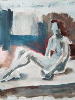 Naakt erotiek jaren 90, Antiek en Kunst, Kunst | Schilderijen | Modern, Verzenden