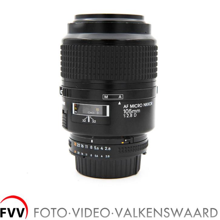Nikon AF Micro Nikkor 105 mm f/ 2.8 D, Audio, Tv en Foto, Fotografie | Lenzen en Objectieven, Gebruikt, Macrolens, Ophalen of Verzenden