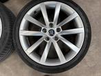 18 inch originele velgen + zomerbanden Skoda Octavia, 18 inch, Gebruikt, Banden en Velgen, Ophalen of Verzenden