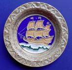 Porceleyne Fles Schip cloisonné schaaltje lichte kleur P5818, Antiek en Kunst, Verzenden