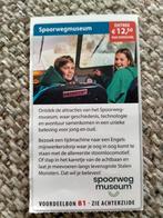 Spoorwegmuseum, Tickets en Kaartjes, Drie personen of meer, Kortingsbon