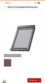2x Velux zonwering MHL PK00 voor GGU PK10, Handmatig bedien, Ophalen, Gebruikt, Zonwering, 50 tot 100 cm