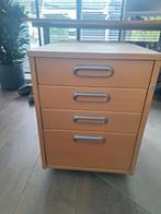 Ladenkast op Wieltjes voor onder bureau- 5 Laden, Ophalen, Gebruikt