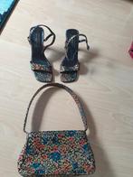 Schoenen hakken maat 38,tas leer. Pollini unique, Kleding | Dames, Ophalen of Verzenden