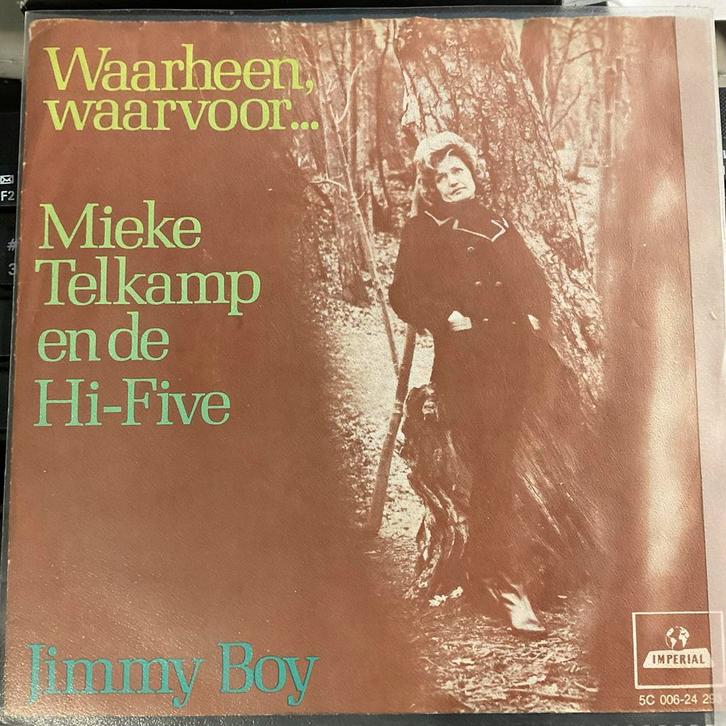 Mieke Telkamp - Waarheen, Waarvoor... (Vinyl Single), Cd's en Dvd's, Vinyl Singles, Gebruikt, Single, Nederlandstalig, 7 inch