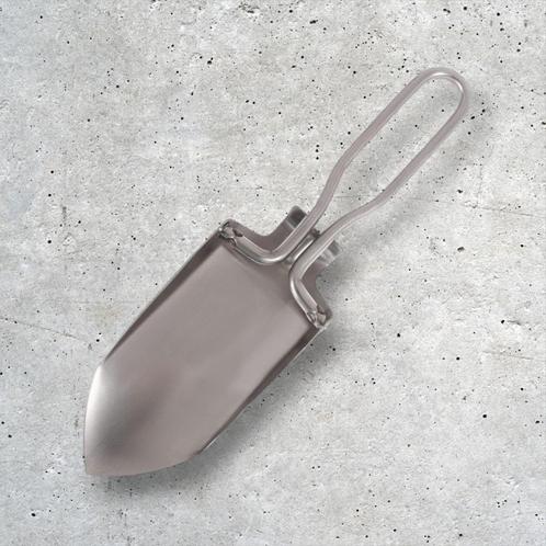 Opvouwbare stalen schep MFH Mini kleine schep met koffer, Caravans en Kamperen, Kampeeraccessoires, Nieuw, Verzenden