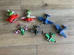 7 stuks:Vliegtuigen ‘Planes’Metaal behalve die 2 rood/wit/gr, Kinderen en Baby's, Speelgoed | Speelgoedvoertuigen, Gebruikt, Ophalen of Verzenden