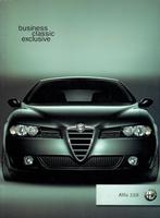 Folder Alfa Romeo 156 Business, Classic & Exclusive (2004), Boeken, Auto's | Folders en Tijdschriften, Gelezen, Alfa Romeo, Ophalen of Verzenden