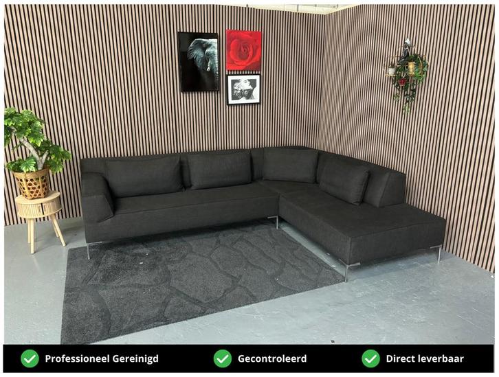 GRATIS LEVERING Design on Stock Bloq 320x240 GEREINIGD, Huis en Inrichting, Banken | Bankstellen, Zo goed als nieuw, Hoekbank