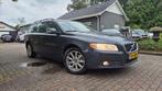 Volvo V70 2.4D Momentum LEDER-NAVI-163PK-BJ 2008, Voorwielaandrijving, 15 km/l, Zwart, 179 €/maand