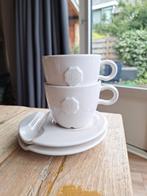 2 kop en schotel Douwe Egberts/ Mosa, Huis en Inrichting, Keuken | Servies, Ophalen of Verzenden, Zo goed als nieuw, Overige stijlen