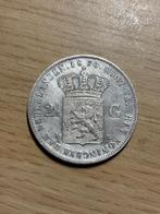 Zilveren Rijksdaalder 1870, Postzegels en Munten, Munten | Nederland, Koning Willem III, Zilver, Ophalen of Verzenden, Losse munt