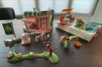 Playmobil camping + zwembad, Ophalen of Verzenden, Zo goed als nieuw