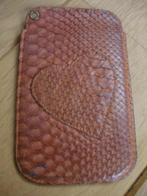 FAB IPHONE 4 hoesje rood bruin leer, Ophalen of Verzenden, IPhone 4