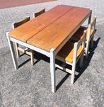 Vintage jaren 60 Laukaan Puu Tapiovaara eethoek, Huis en Inrichting, Ophalen, Gebruikt