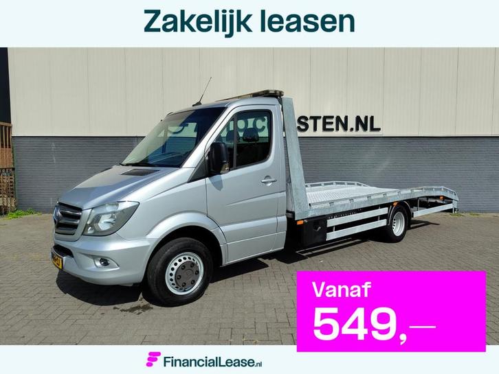 Mercedes-Benz Sprinter 519 3.0CDI V6 191PK 432 Autotransport, Auto's, Bestelauto's, Bedrijf, Lease, Financial lease, ABS, Airconditioning