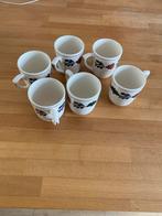 6 Boerenbond Mokken, Gebruikt, Ophalen of Verzenden, Kop(pen) en/of Schotel(s), Aardewerk