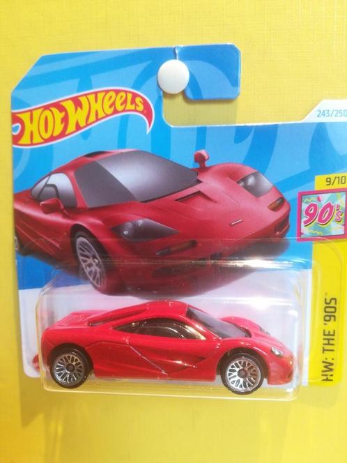 Mc Laren F1 Hot Wheels The 90s 2024, Hobby en Vrije tijd, Modelauto's | Overige schalen, Nieuw, Auto, Ophalen of Verzenden