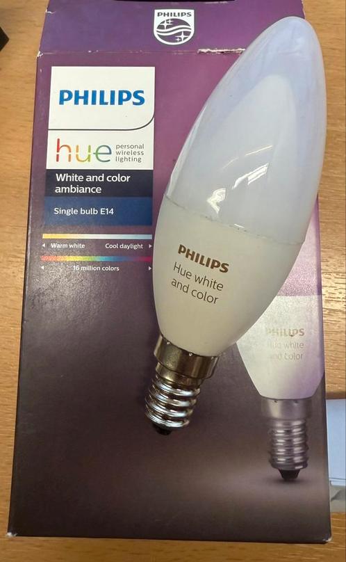 Philips HUE E14 White & Color Ambiance Open doos, Huis en Inrichting, Lampen | Spots, Nieuw, Ophalen of Verzenden