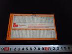 sticker kalender 1989 maasbracht dabekausen sanitair, Verzamelen, Ophalen, Zo goed als nieuw, Bedrijf of Vereniging