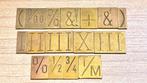 Letter tekens graveermachine Gravograph 31 mm, Ophalen of Verzenden
