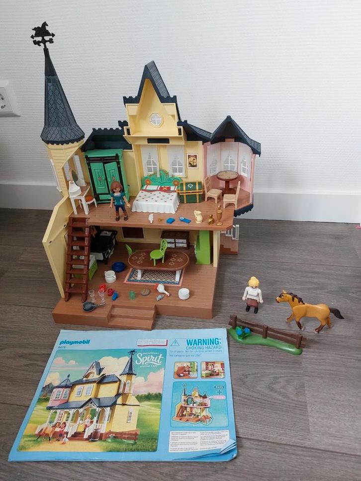 Playmobil Spirit complete set, Kinderen en Baby's, Speelgoed | Poppenhuizen, Zo goed als nieuw, Poppenhuis, Ophalen