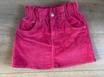 Rok roze corduroy, Meisje, Ophalen of Verzenden, Zo goed als nieuw, Jurk of Rok