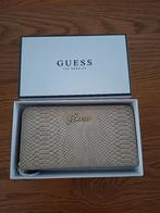 NIEUW IN DOOS & met kaartje Guess portemonnee beige met goud, Ophalen of Verzenden, Nieuw, Beige, Guess