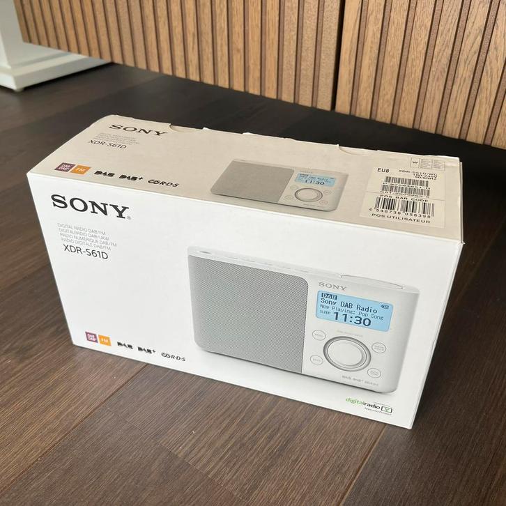 Sony XDR-S61D DAB / DAB+ radio, Audio, Tv en Foto, Radio's, Zo goed als nieuw, Radio, Ophalen