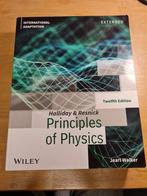 Principles of physics 12th edition, Ophalen of Verzenden, Beta, Zo goed als nieuw, WO