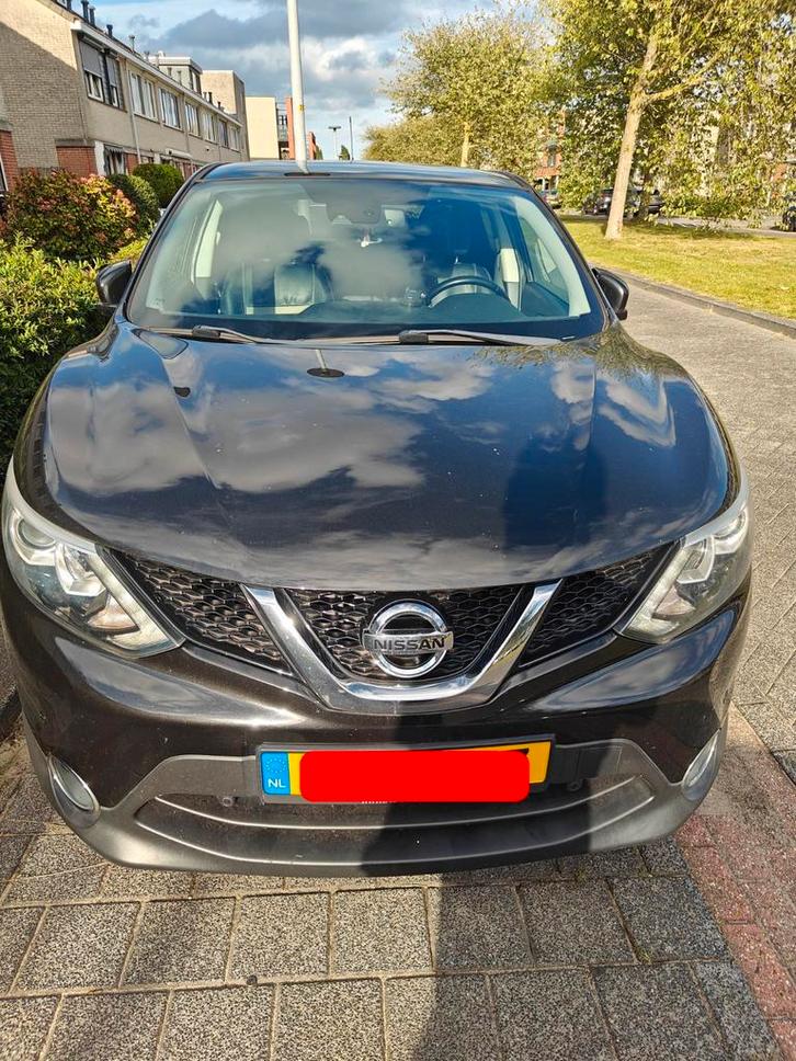 Nissan Qashqai, Auto's, Nissan, Particulier, Qashqai, Benzine, SUV of Terreinwagen, Handgeschakeld, Zwart, Grijs, Ophalen