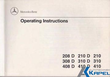 Mercedes M102 motor handleiding Online PDF handboek beschikbaar voor biedingen
