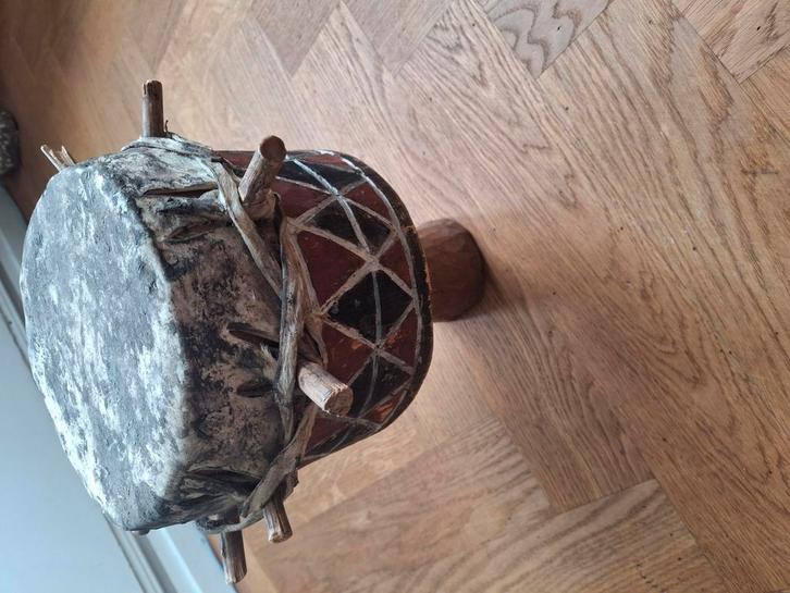 Authentieke Zambiaanse trommel, Muziek en Instrumenten, Drumstellen en Slagwerk, Zo goed als nieuw, Overige merken, Ophalen of Verzenden