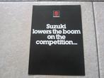 Suzuki GS 550 L / GS 750 L / GS 1000 L brochure folder, Motoren, Suzuki