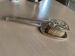 Vintage kapset met borstel en spiegel, Antiek en Kunst, Ophalen