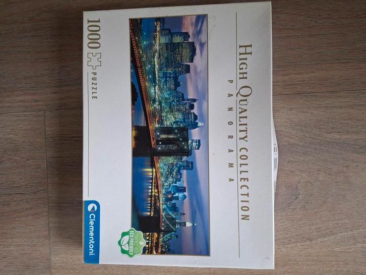 Clementoni Panorama Puzzel 1000 Stukjes, Hobby en Vrije tijd, Denksport en Puzzels, Zo goed als nieuw, Legpuzzel, 500 t/m 1500 stukjes