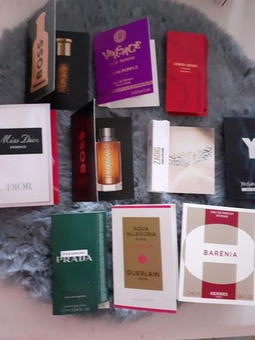 Parfumsamples vol en nieuw diverse parfumhuizen beschikbaar voor biedingen
