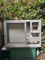 Aluminium broedkooi, Dieren en Toebehoren, Vogels | Hokken en Kooien, Ophalen of Verzenden, Zo goed als nieuw, Aluminium, Broedkooi of Kweekkooi