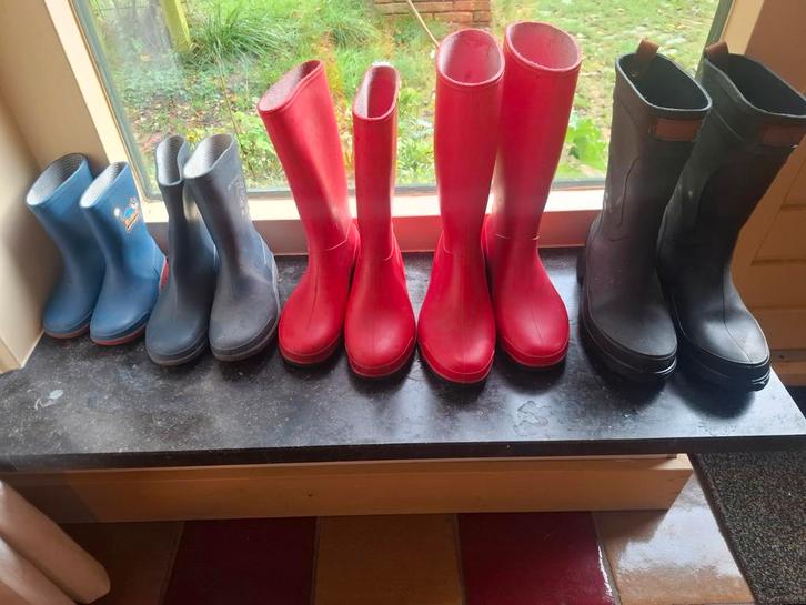 Kaplaarzen collectie Dunlop, maat 24-38, Kleding | Dames, Schoenen, Zo goed als nieuw, Regenlaarzen, Overige kleuren, Ophalen of Verzenden