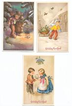 Vier kaarten Gelukkig Kerstfeest Coloprint, Ophalen of Verzenden