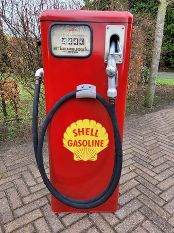 TOKHEIM benzinepomp SHELL pomp sixties fifties vintage retro beschikbaar voor biedingen