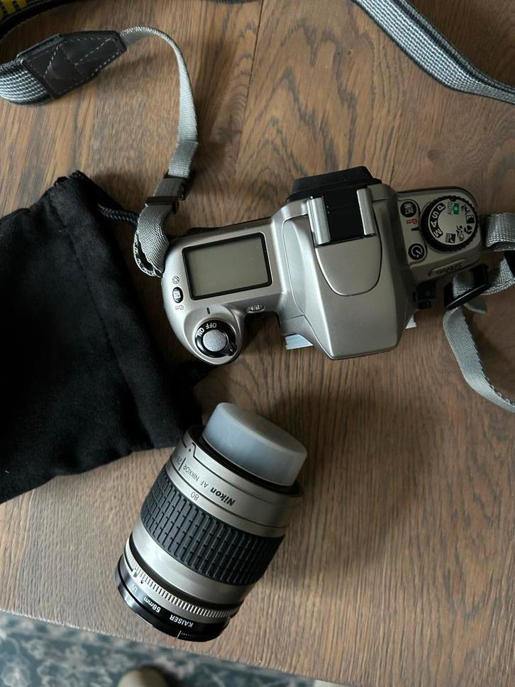 Nikon F65 Spiegelreflex Camera + Lens, Audio, Tv en Foto, Fotocamera's Analoog, Gebruikt, Spiegelreflex, Nikon, Ophalen of Verzenden