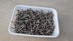 Schroeven 4x40 RVS - gebruikt, Doe-het-zelf en Verbouw, Ophalen of Verzenden, Schroeven, Rvs